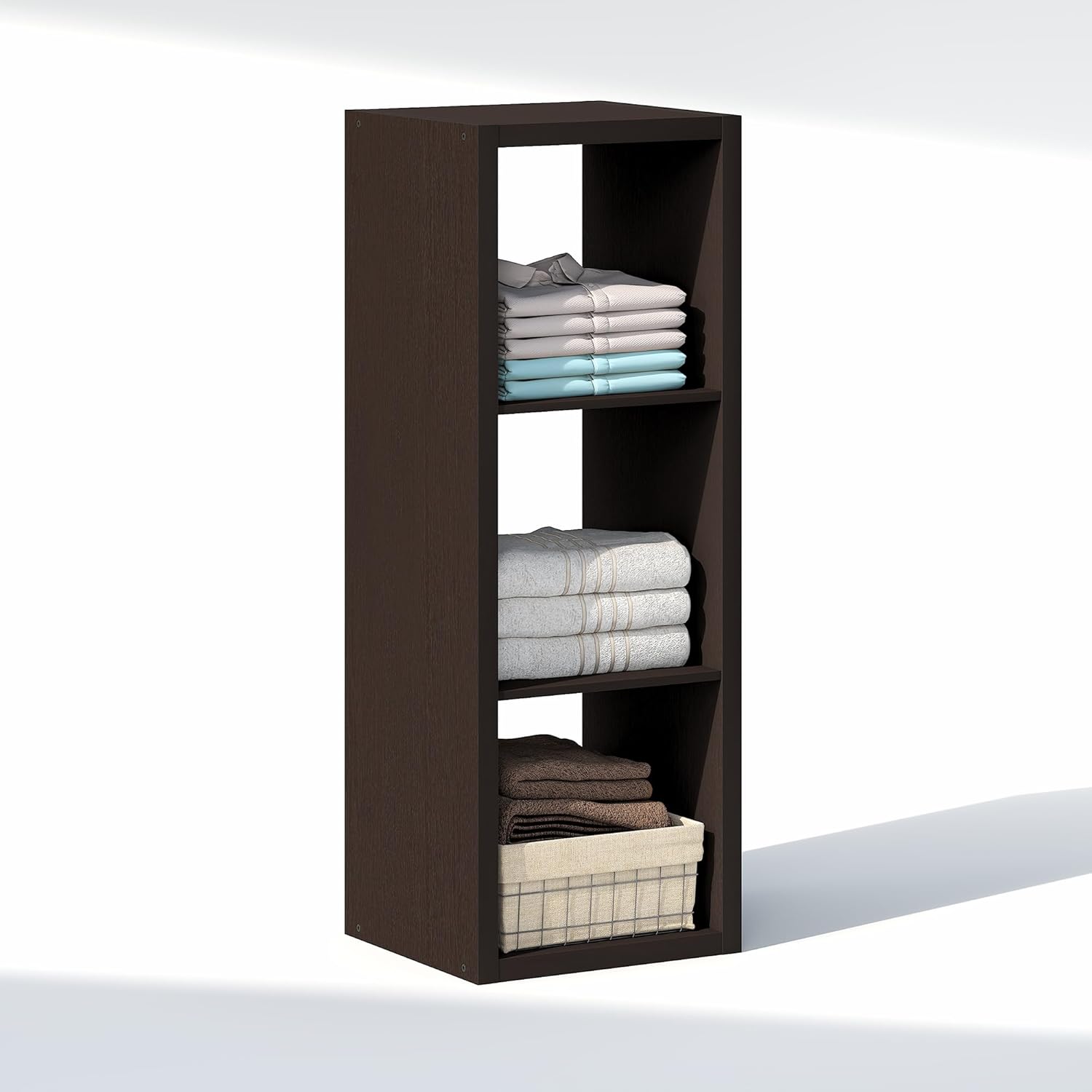 H-Shelf Cube Insert, Fits Extra Thick Cubes, White, Modular Storage Solution