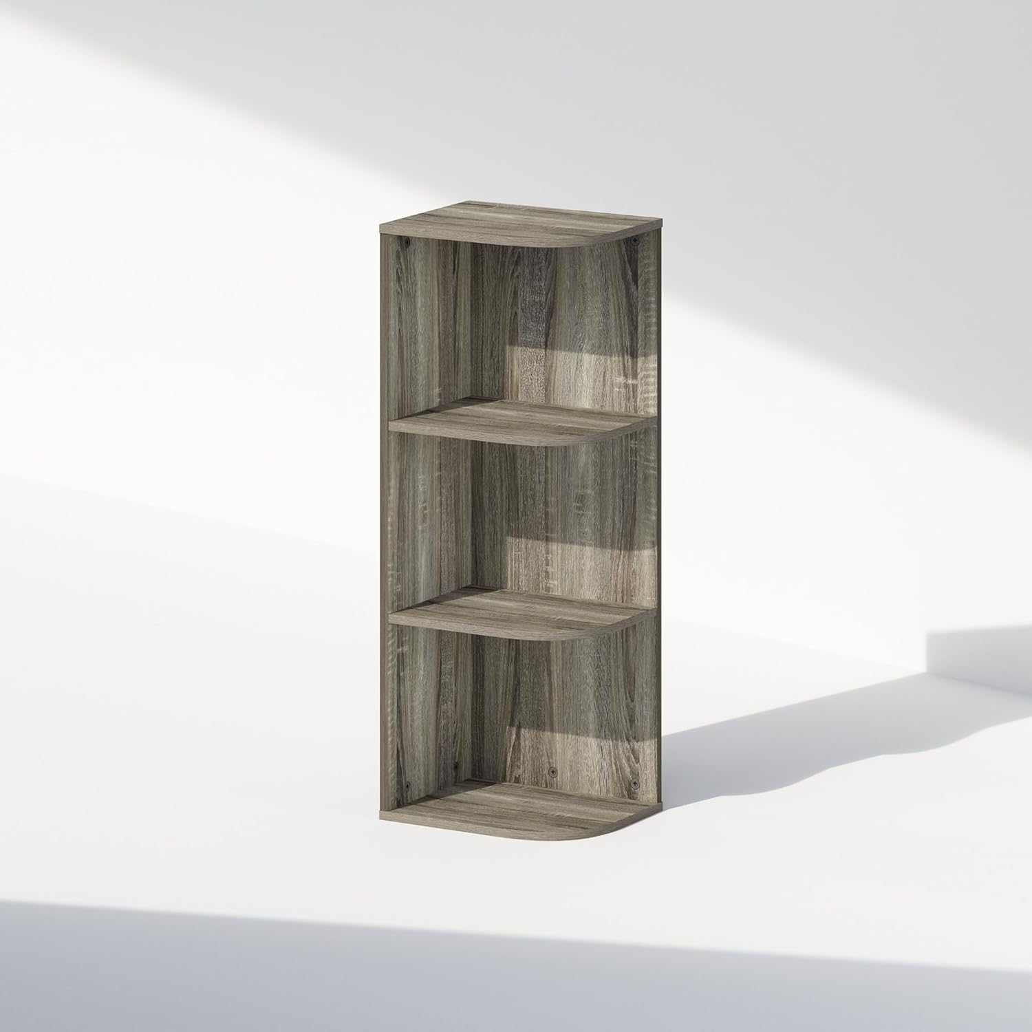 5-Cube Reversible Closet Shelf Organizer, White, Storage for Bedroom or Closet