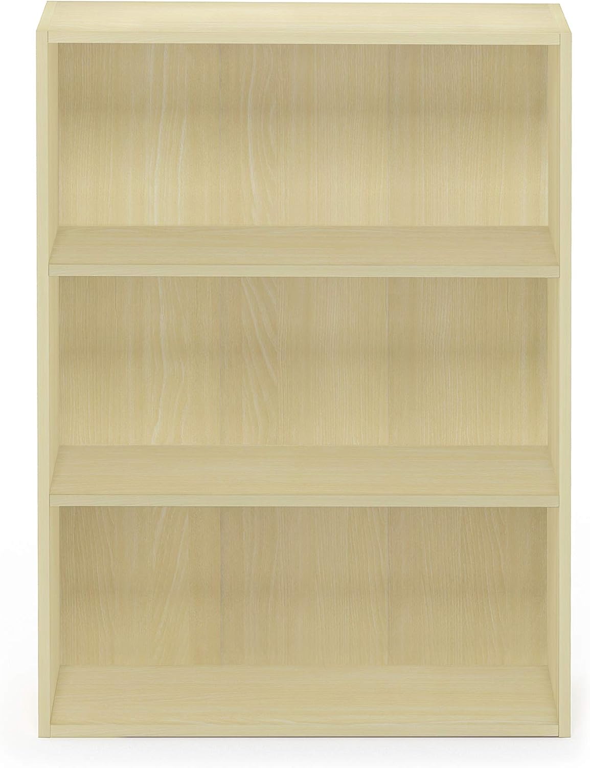 5-Cube Closed Back Bookshelf, Extra Thick Frame, Dark Oak, Storage Organizer