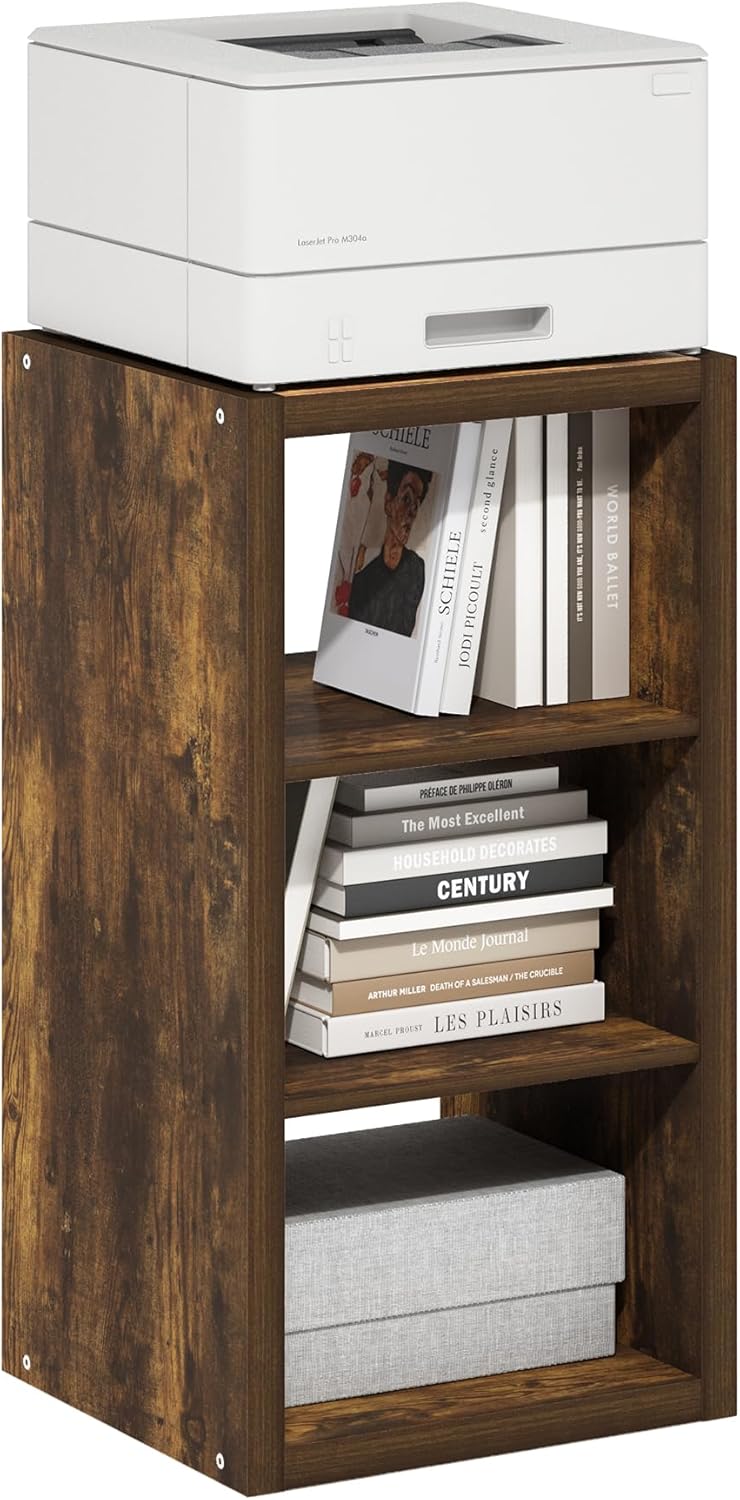 4-Cube Open Back Storage Organizer, White, Multi-Purpose Shelf