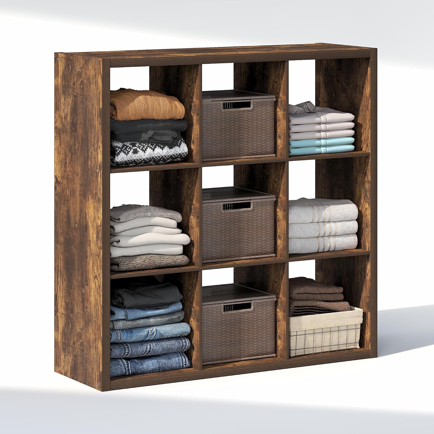 H-Shelf Cube Insert, Fits Extra Thick Cubes, White, Modular Storage Solution