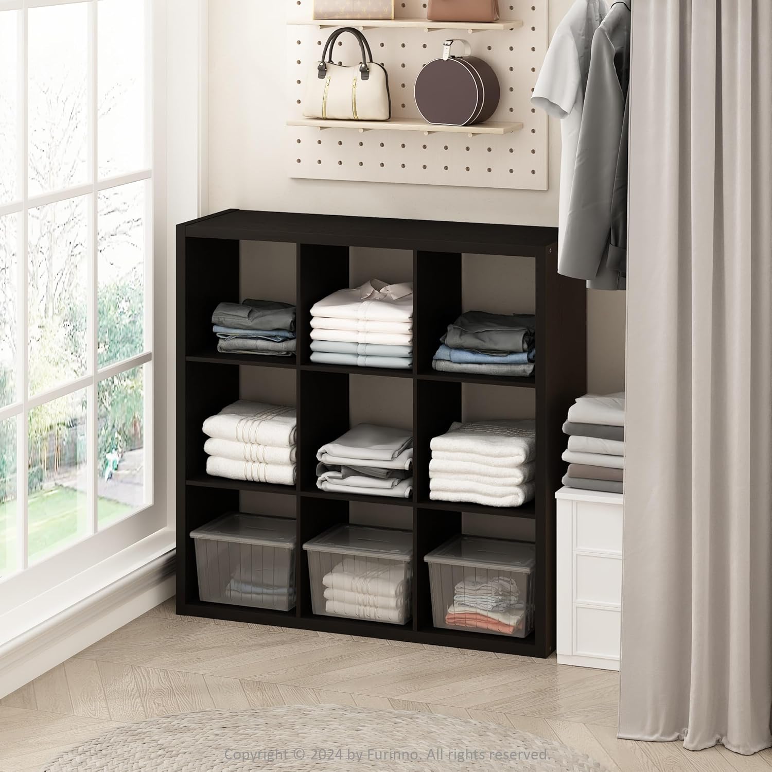 H-Shelf Cube Insert, Fits Extra Thick Cubes, White, Modular Storage Solution