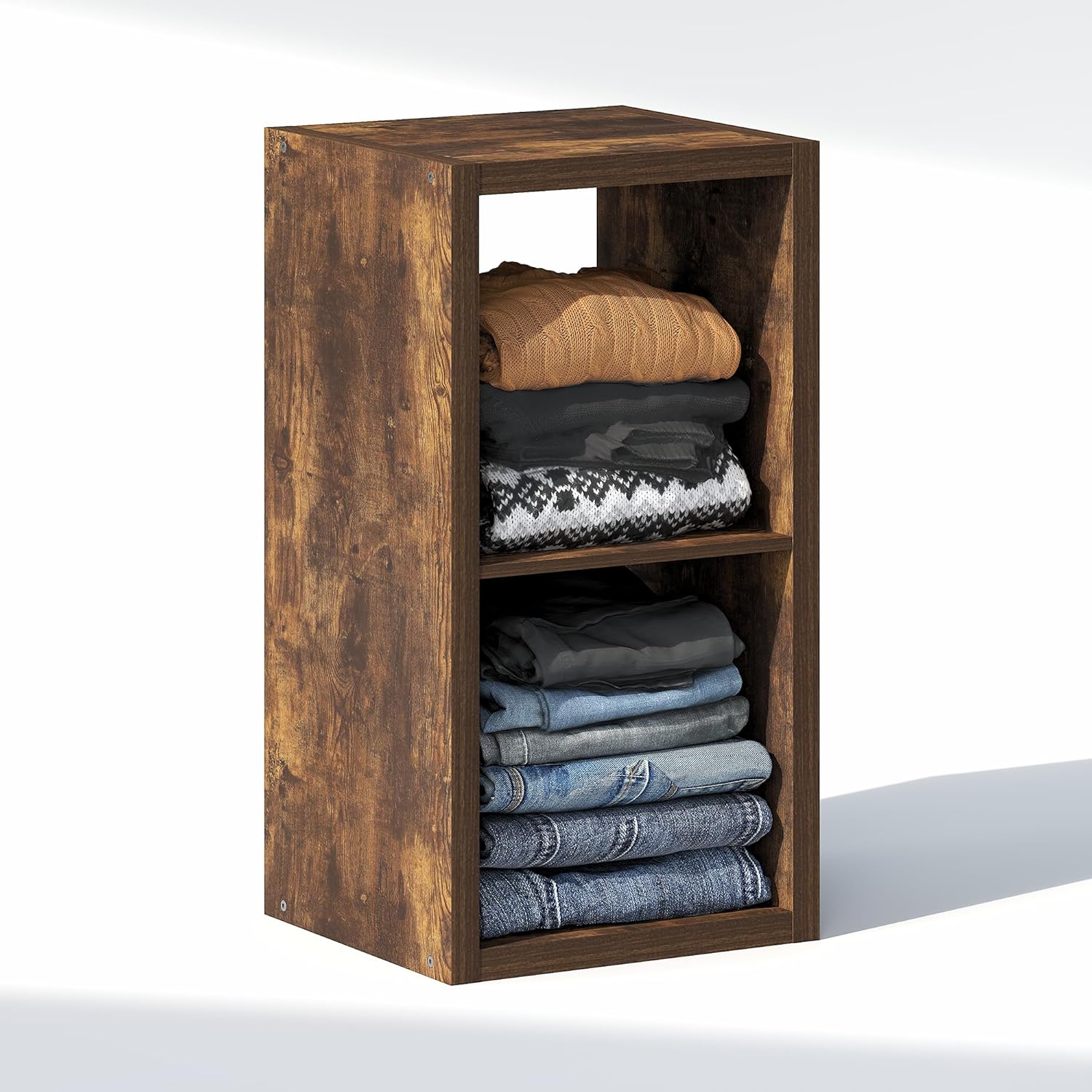 H-Shelf Cube Insert, Fits Extra Thick Cubes, White, Modular Storage Solution