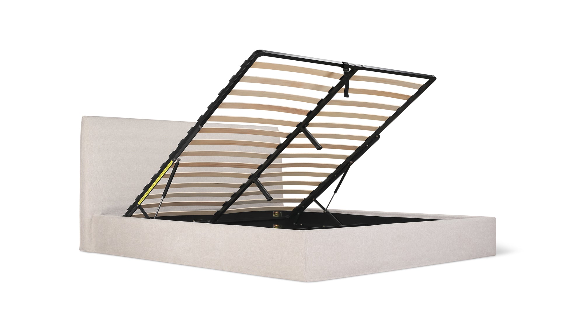 Queen Storage Bed, Latte Finish