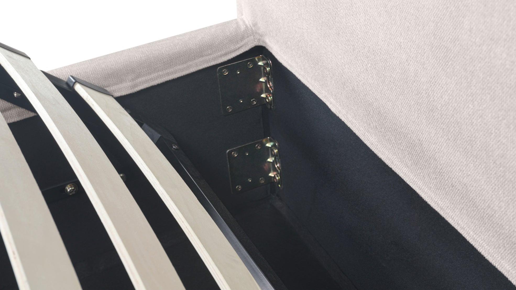 Queen Storage Bed, Latte Finish