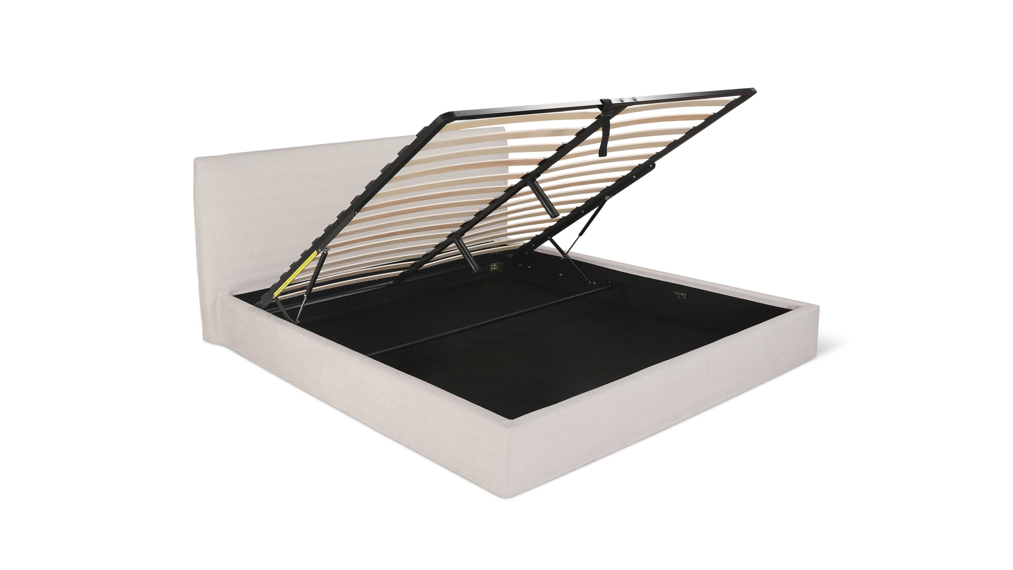 Queen Storage Bed, Latte Finish