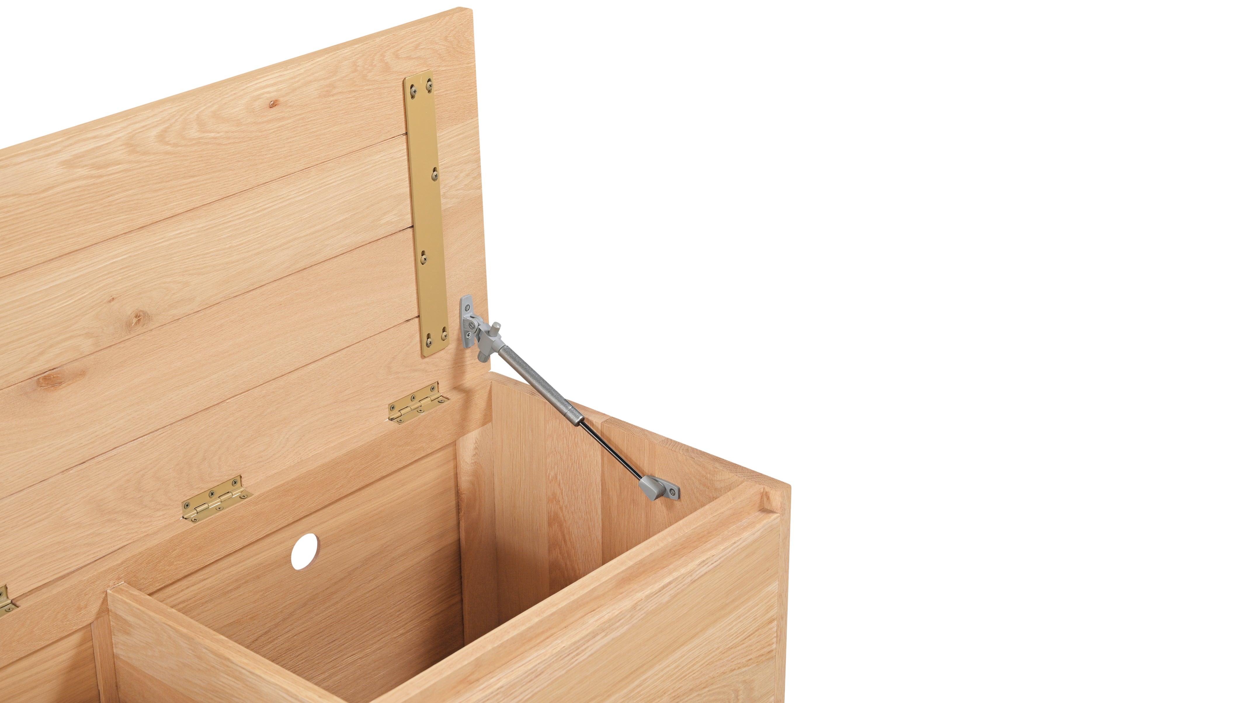 Oak Storage Bench, Multi-Purpose