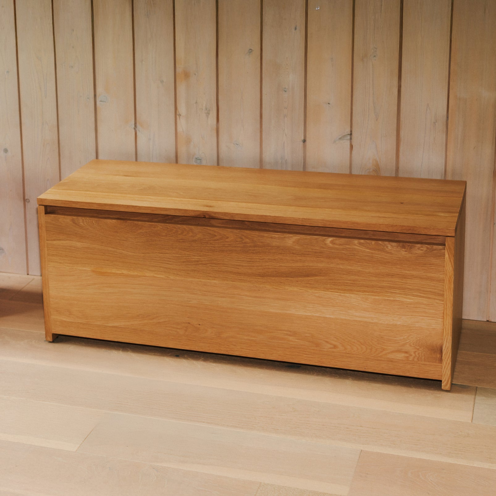 Oak Storage Bench, Multi-Purpose