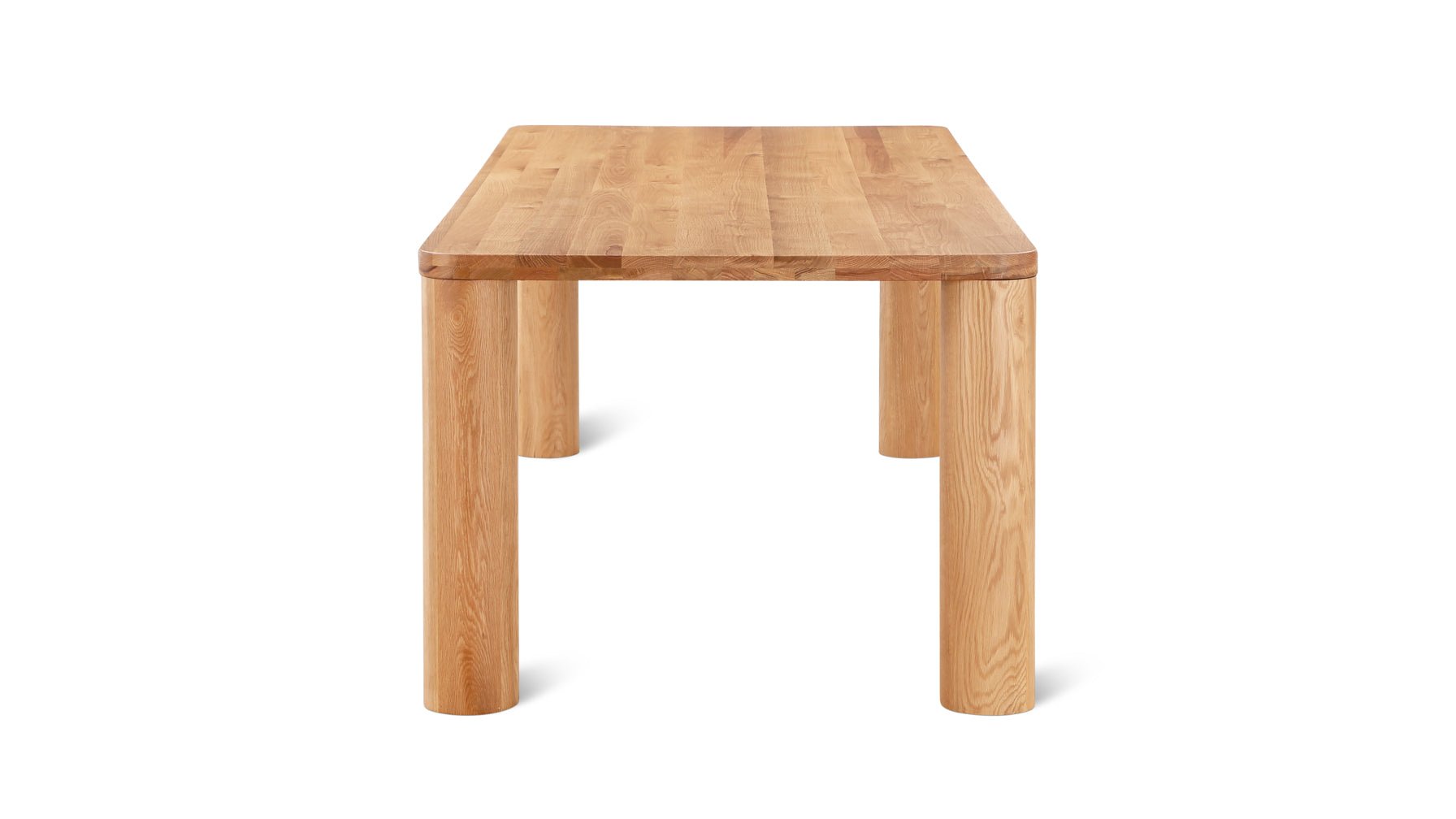 Oak Dining Table, Seats 4-6, Family-Friendly Design
