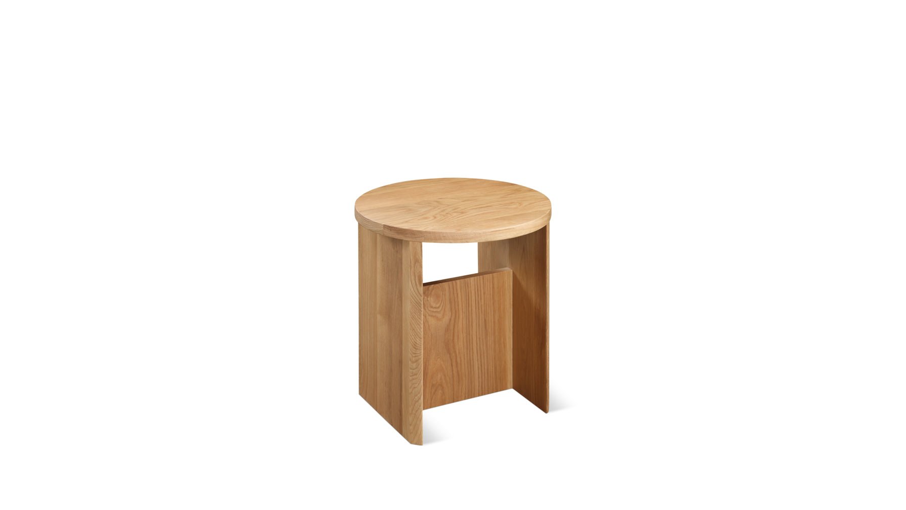 Oak Stool, Versatile Seating