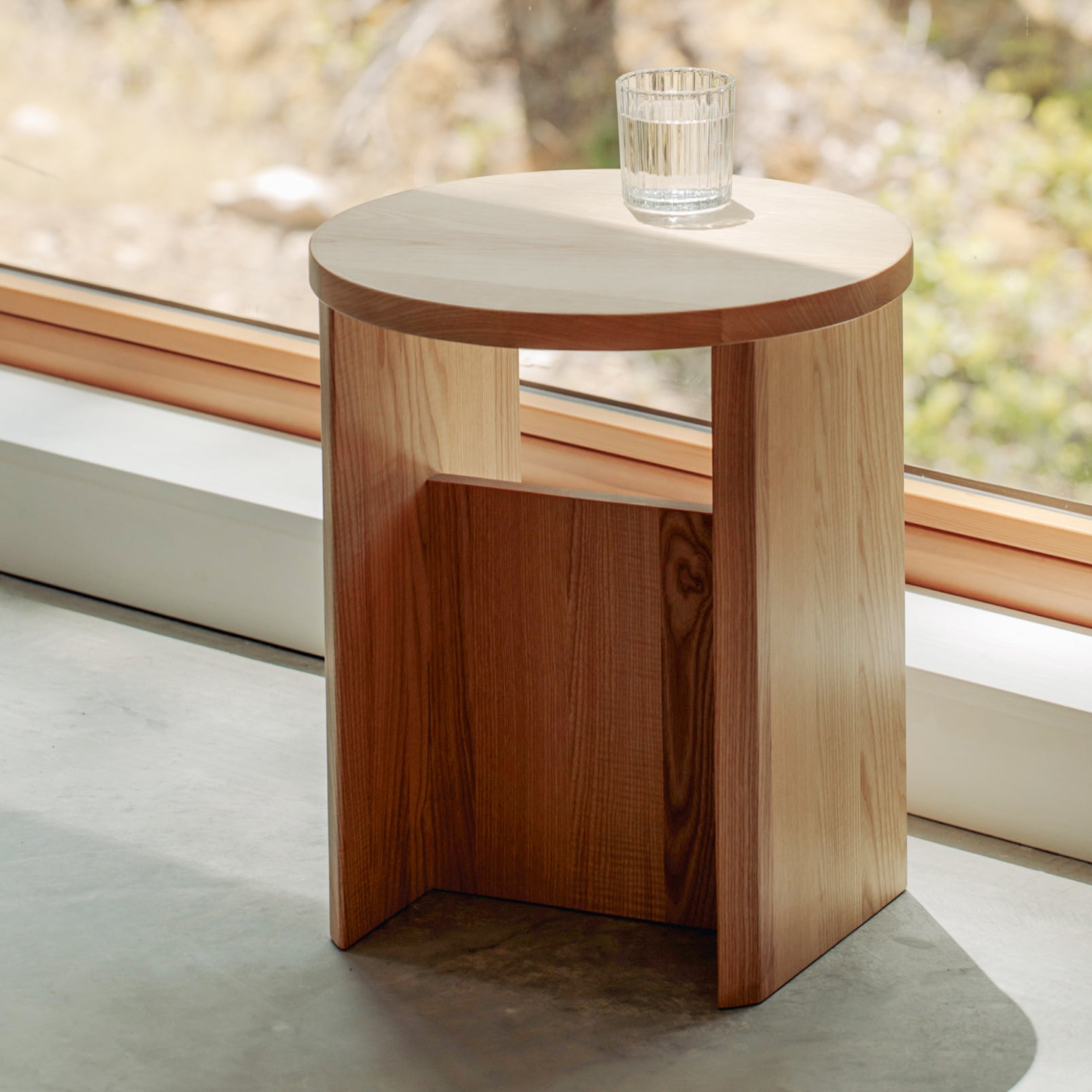 Oak Stool, Versatile Seating
