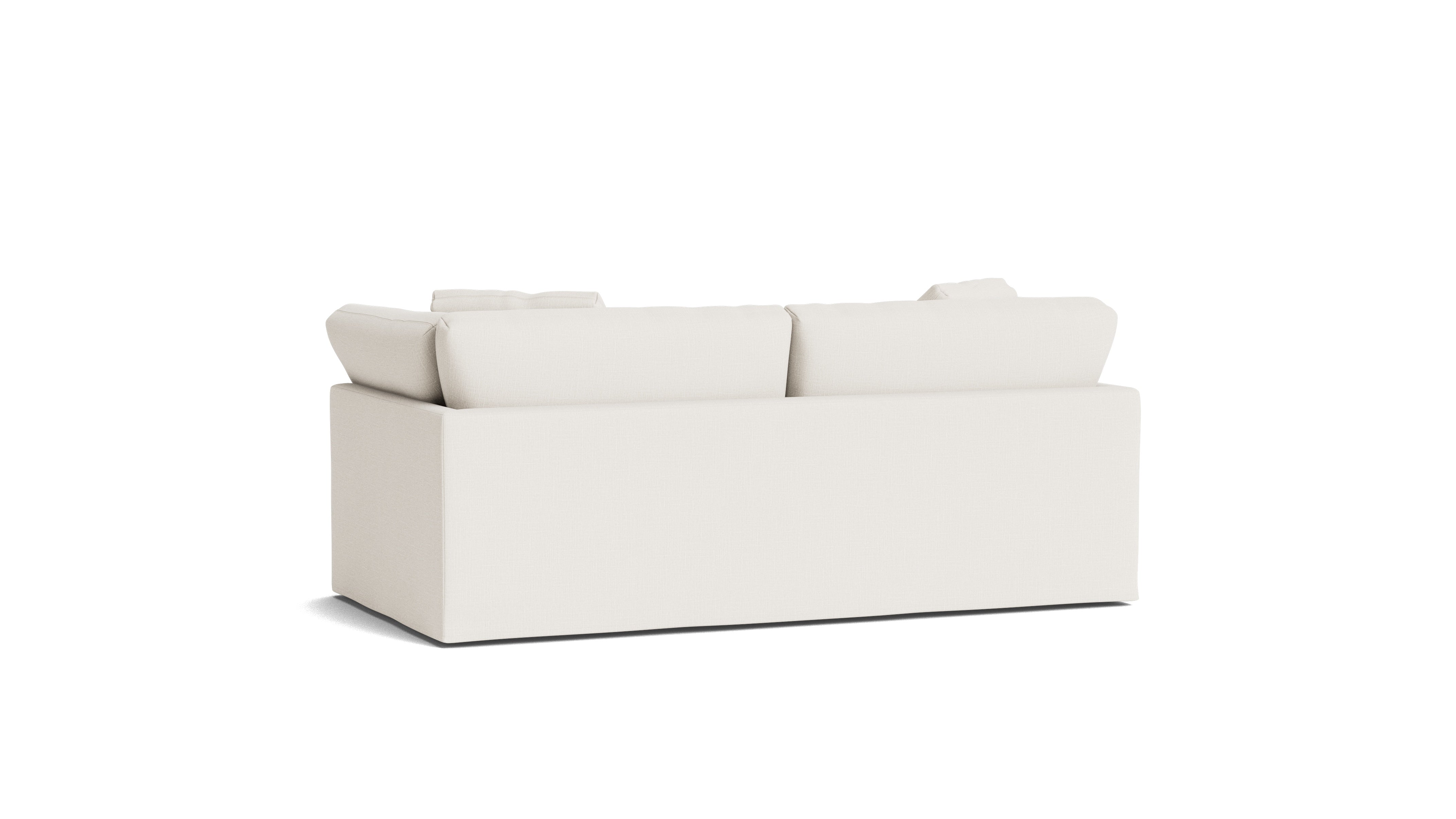 2.5-Seater Sofa, Cream Linen, Comfortable and Stylish