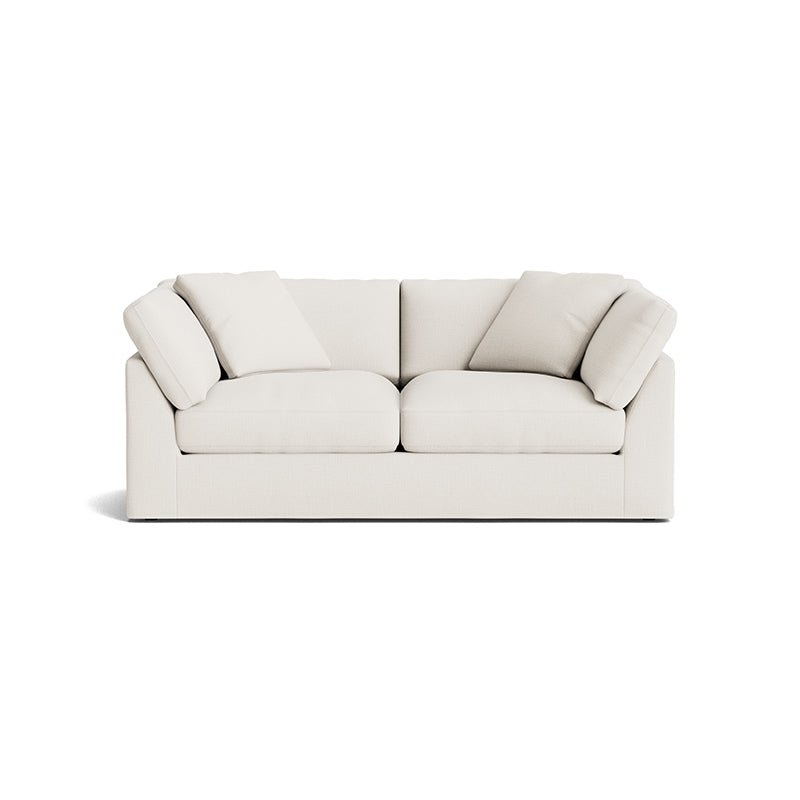 2.5-Seater Sofa, Cream Linen, Comfortable and Stylish