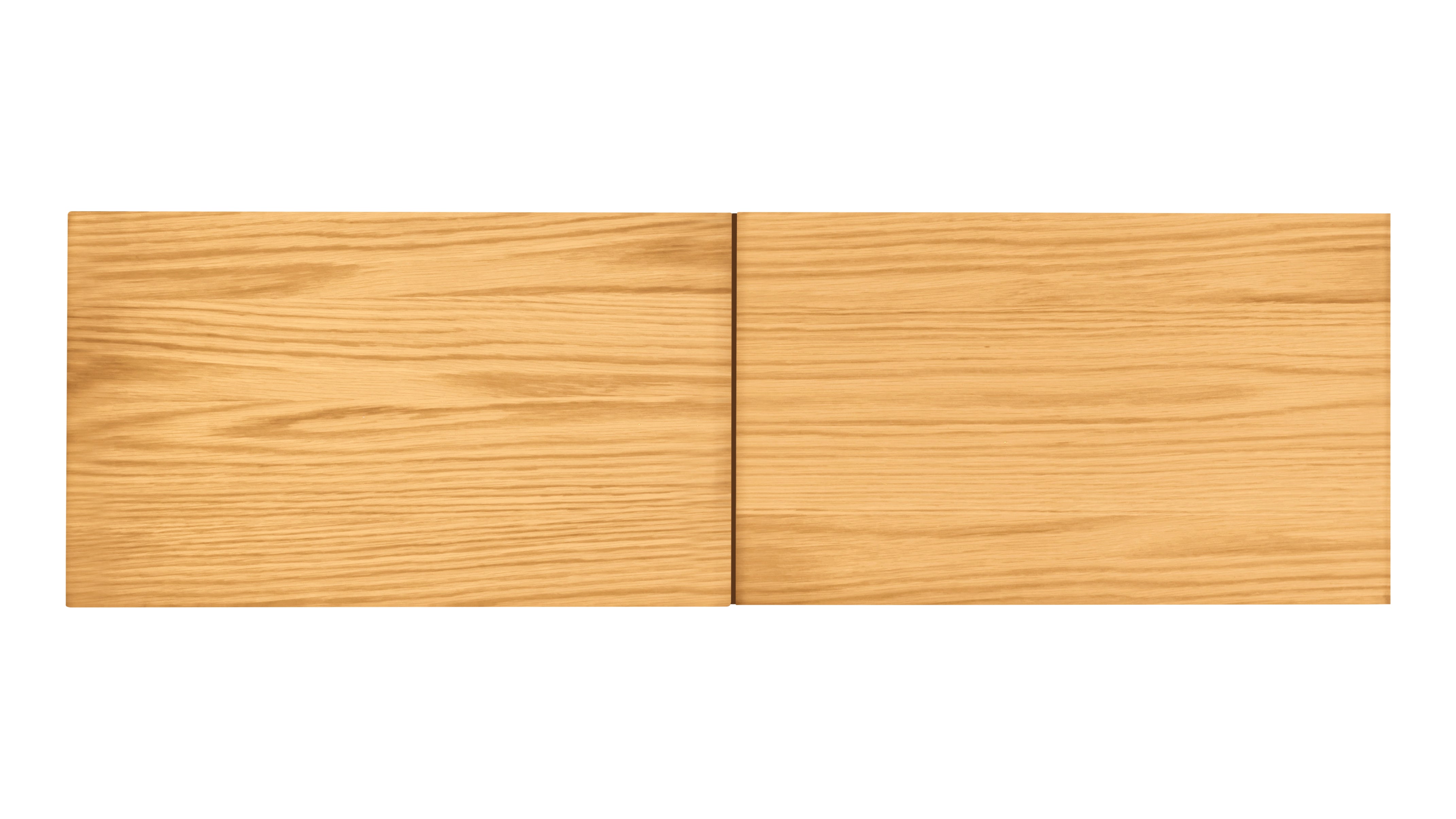 White Oak 4-Piece Storage System, Open and Closed Shelves