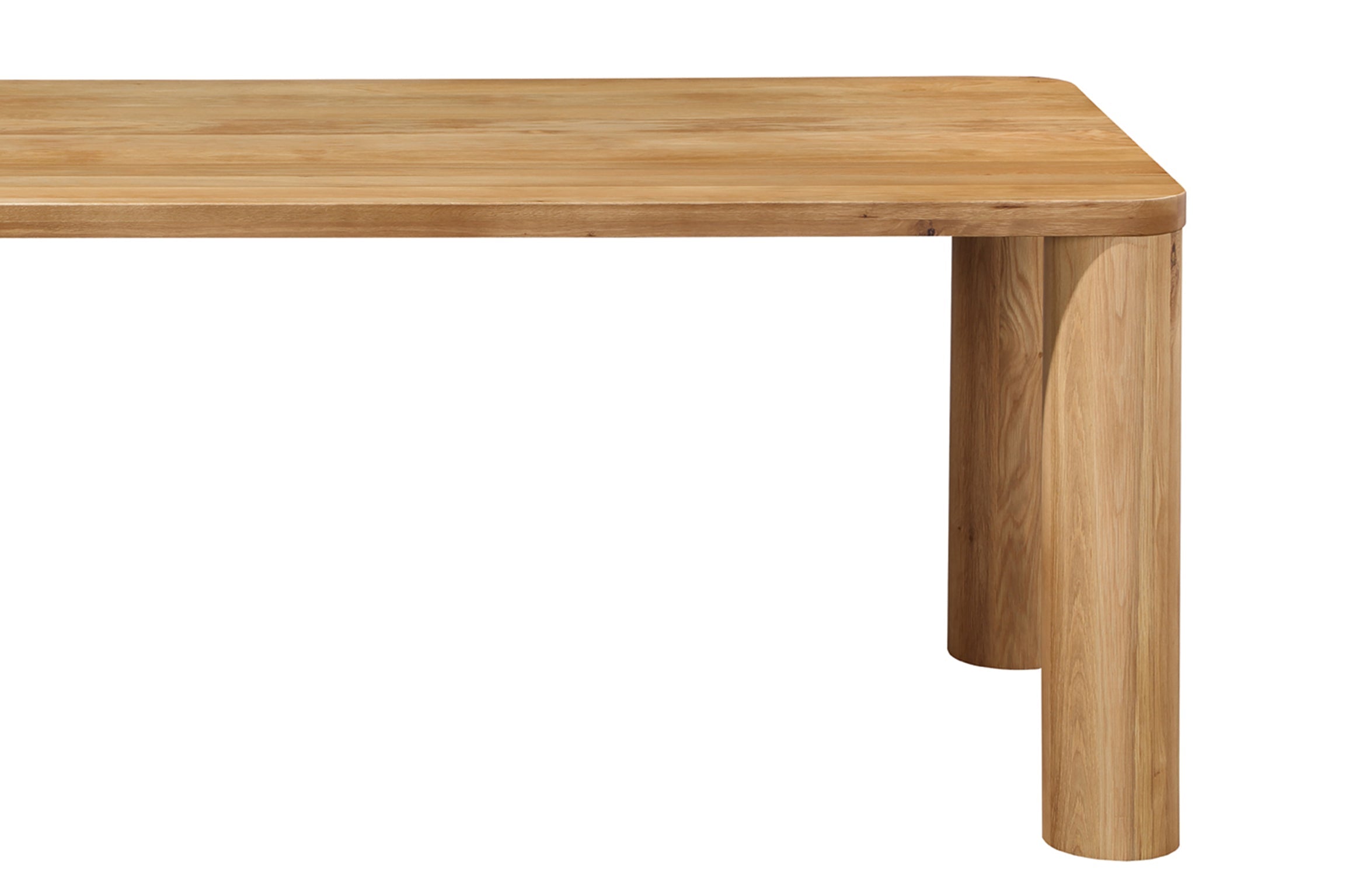 Oak Dining Table, Seats 4-6, Family-Friendly Design