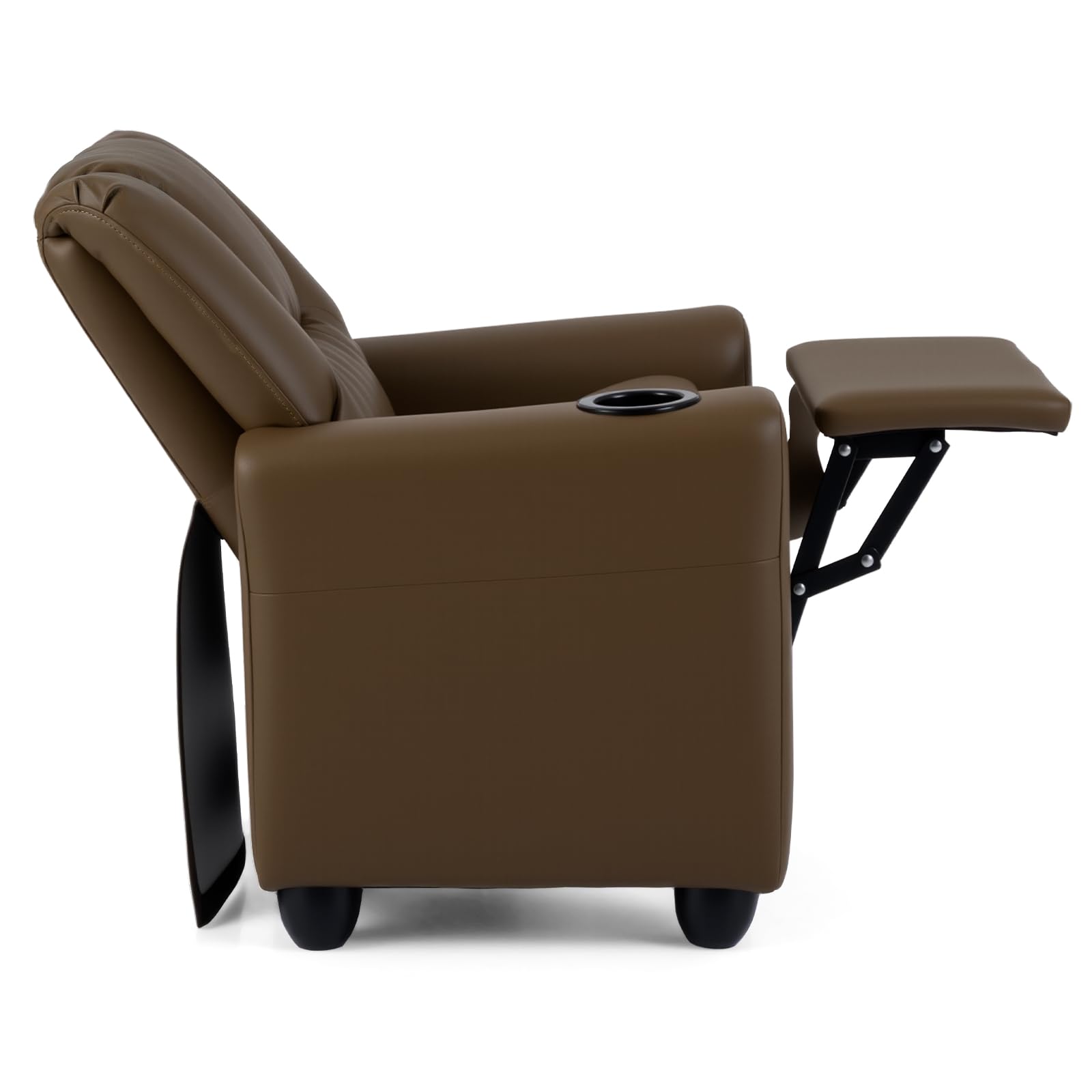 Kids Recliner Chair with Cup Holder, Comfortable Lounge Seat